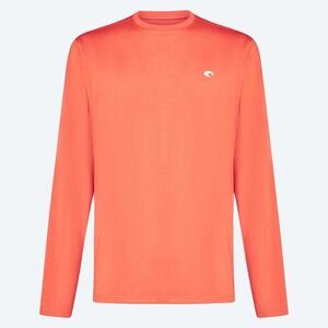 NWT Costa Del Mar Long Sleeve Voyager Performance Shirt in Heather Sunset sz S